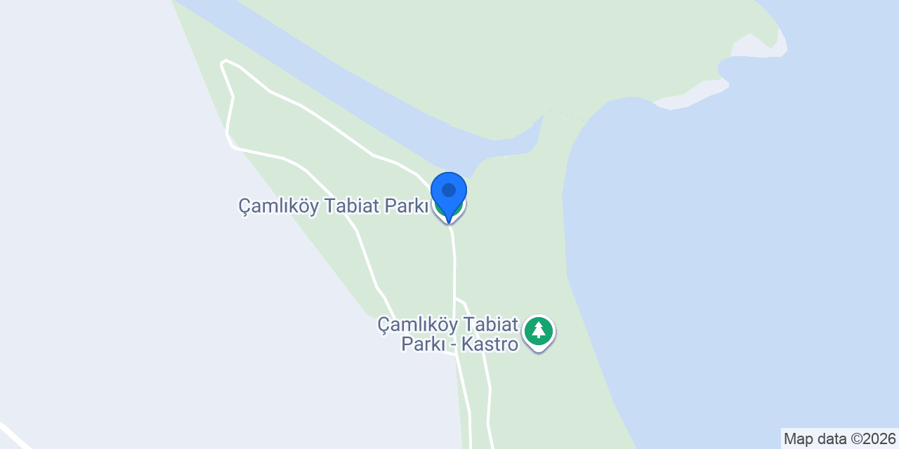 Çamlıköy Tabiat Parkı konumu
