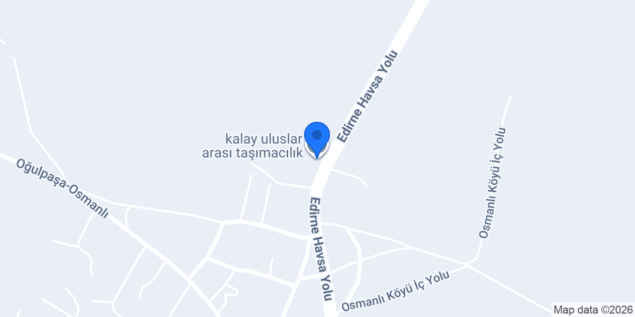 kalay uluslar arası taşımacılık konumu