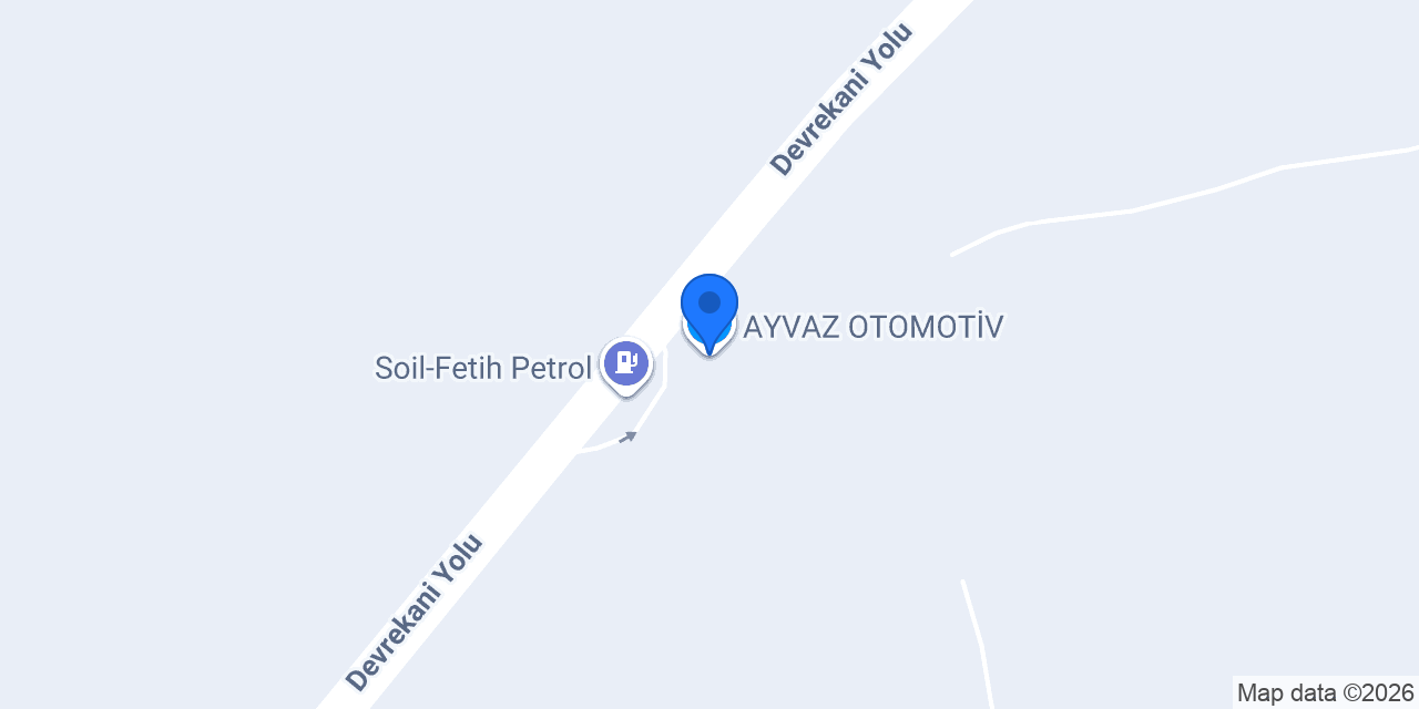 AYVAZ OTOMOTİV konumu