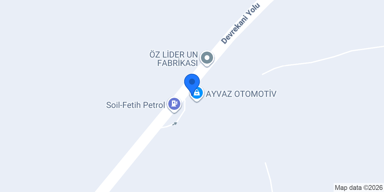 İlhami Sezer Un Fabrikası konumu