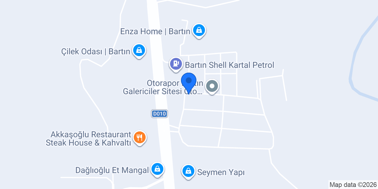 Usta Otomotiv Mithat Usta konumu