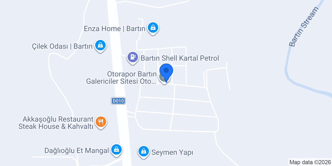 MUDANYALILAR OTOMOTİV konumu