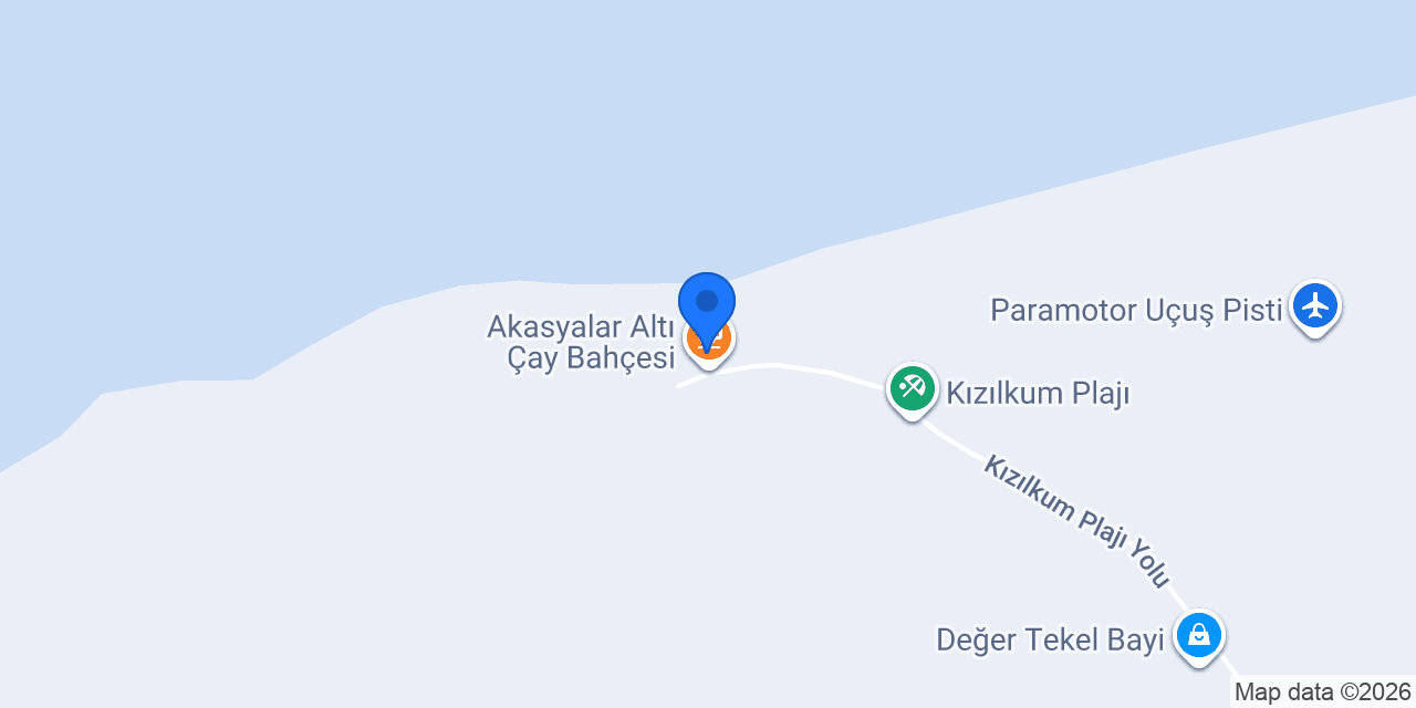 Akasyalar Altı Çay Bahçesi konumu