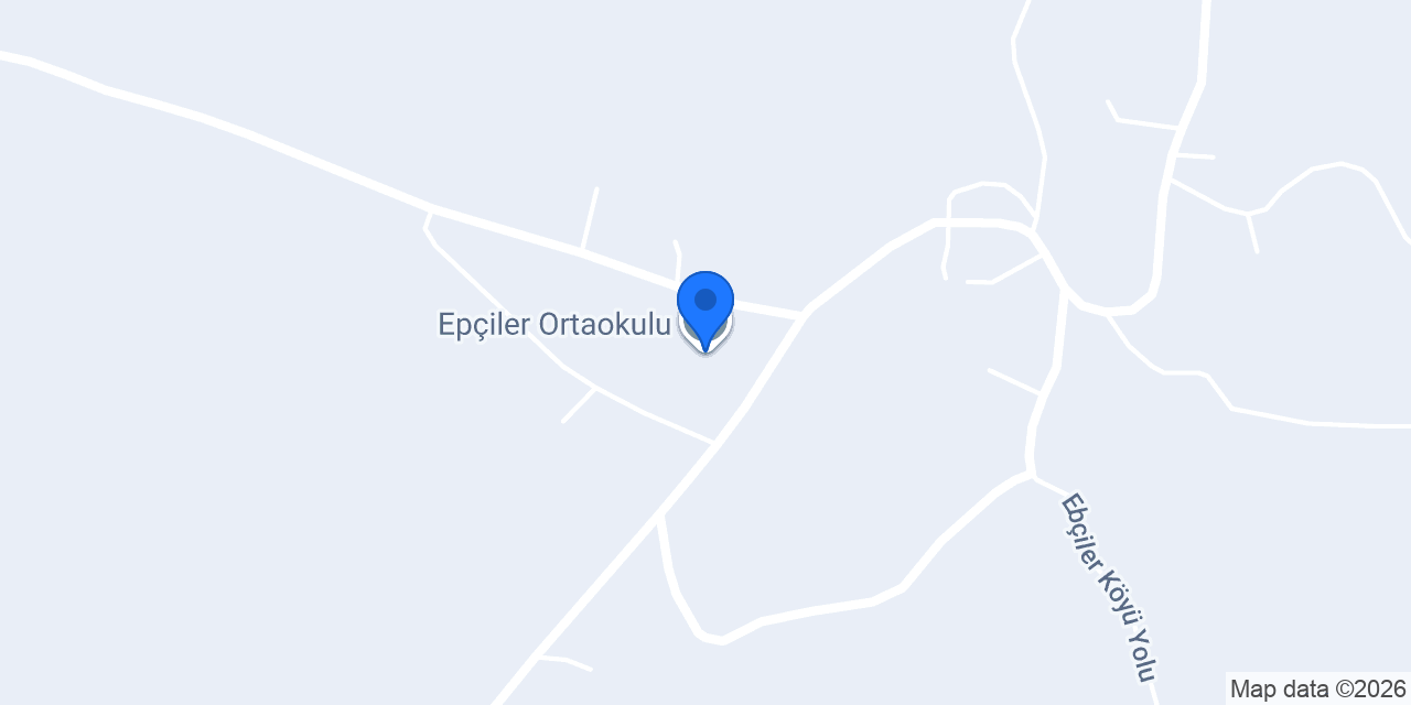 Epçiler Ortaokulu konumu