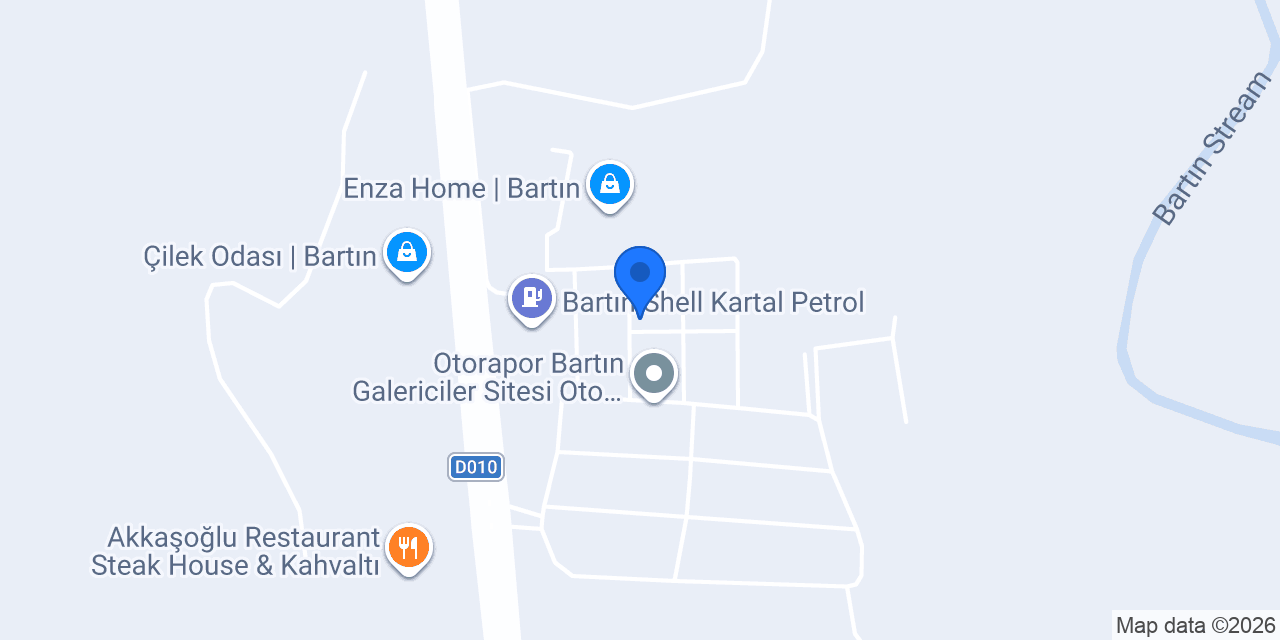 ENES OTO BARTIN konumu