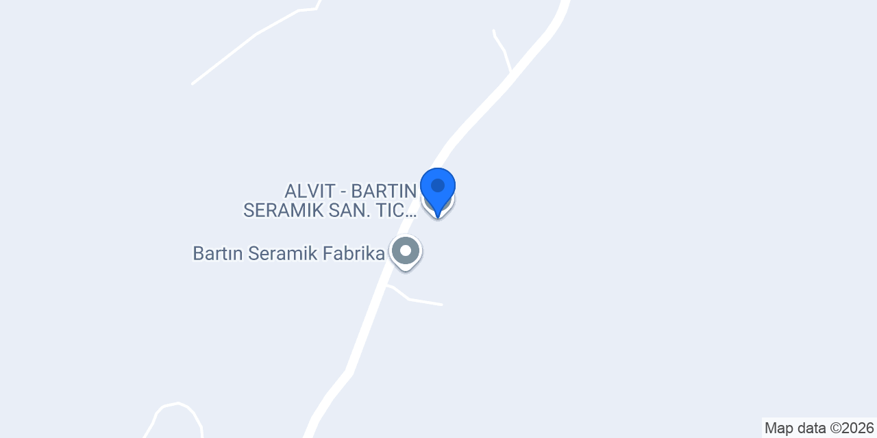 ALVIT - BARTIN SERAMIK SAN. TIC. A.Ş. konumu