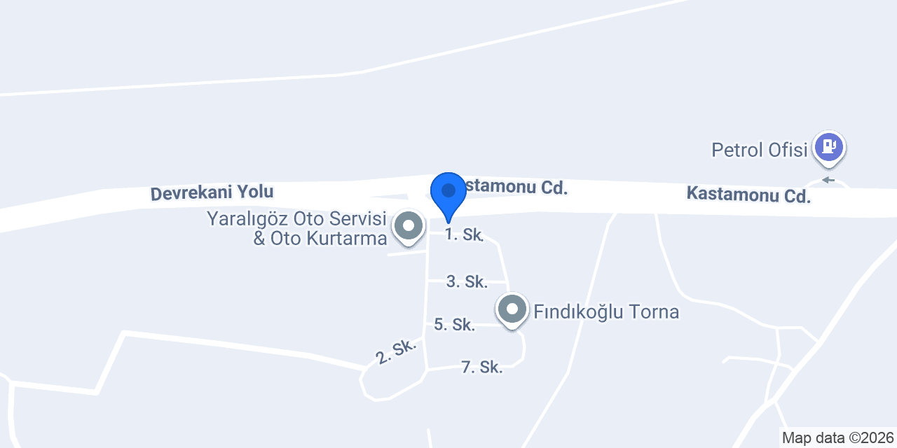 Uzman Oto Kurtarma konumu
