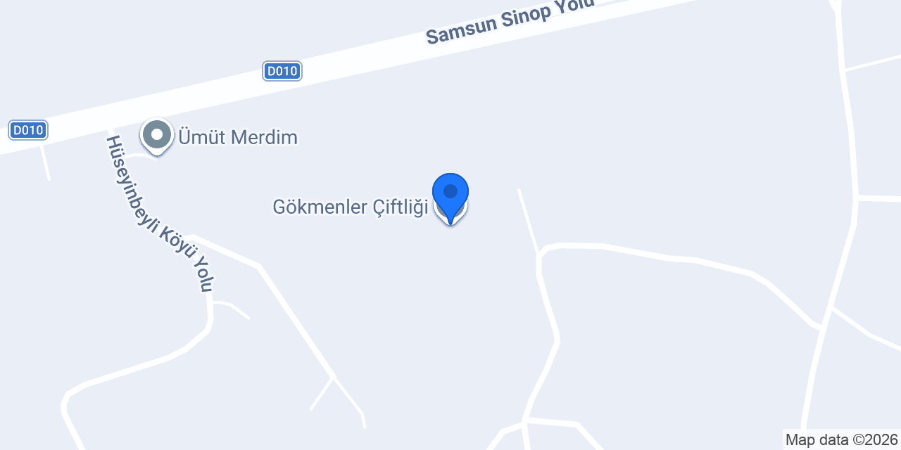 Gökmenler Çiftliği konumu