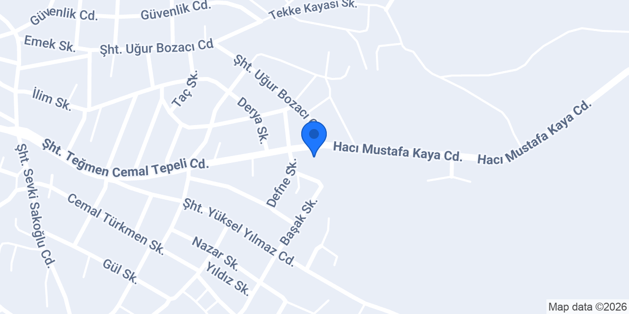 Mustan Yemek konumu