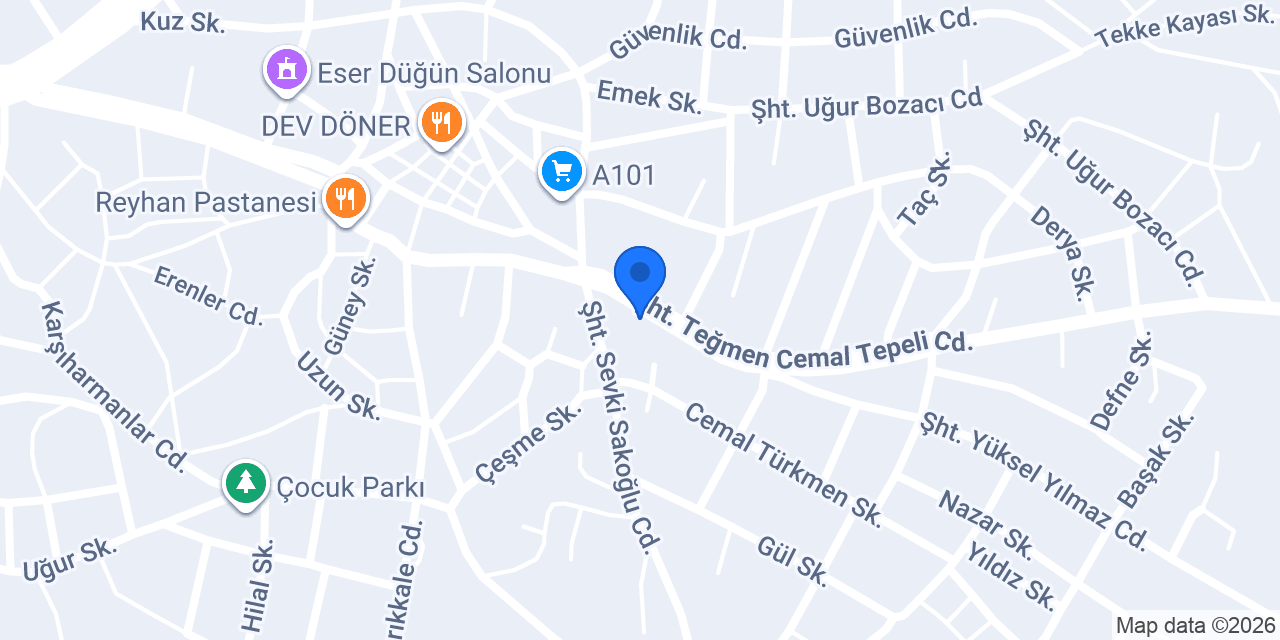 Ziraat Bankası Devrekani/Kastamonu Şubesi konumu
