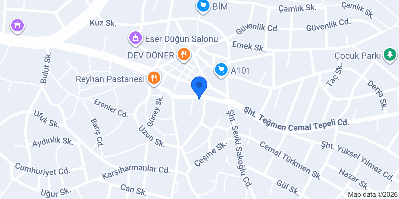 Avukat Uğur MAZIOĞLU konumu