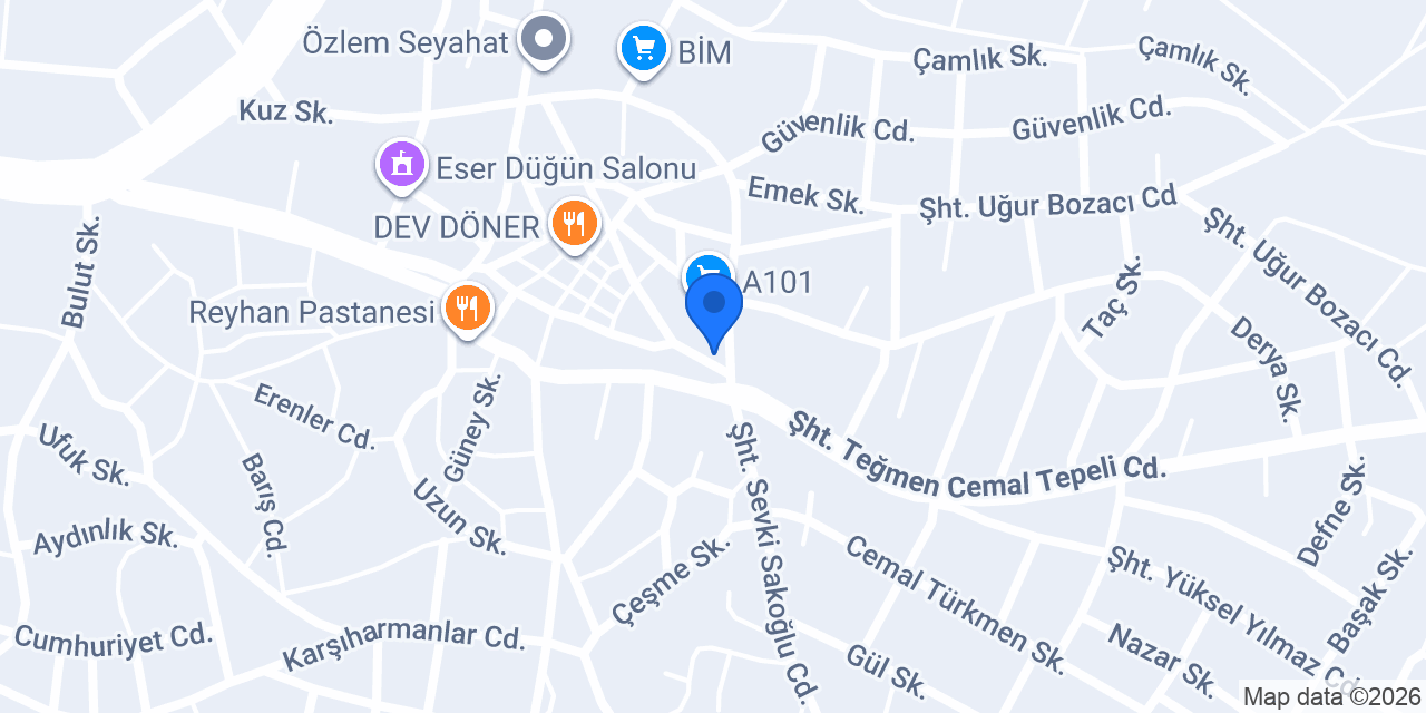 Devrekani Belediyesi konumu