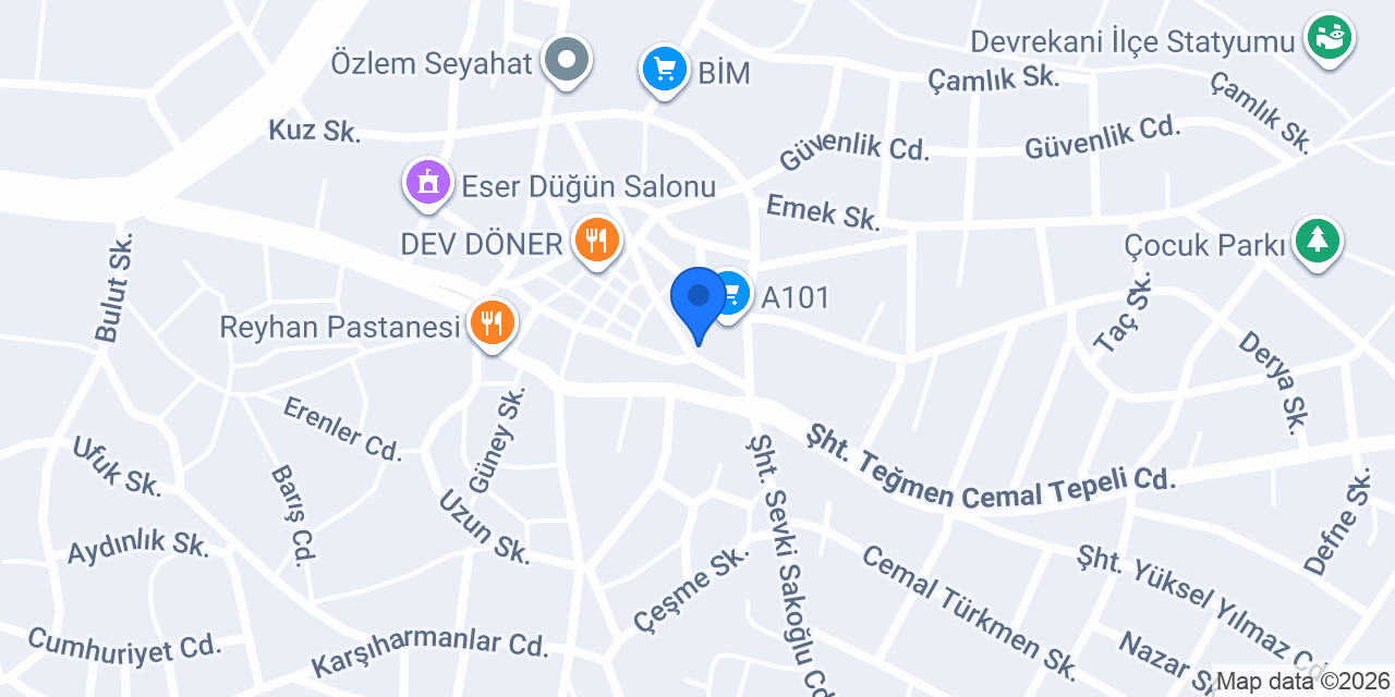Çağlar Kırtasiye konumu