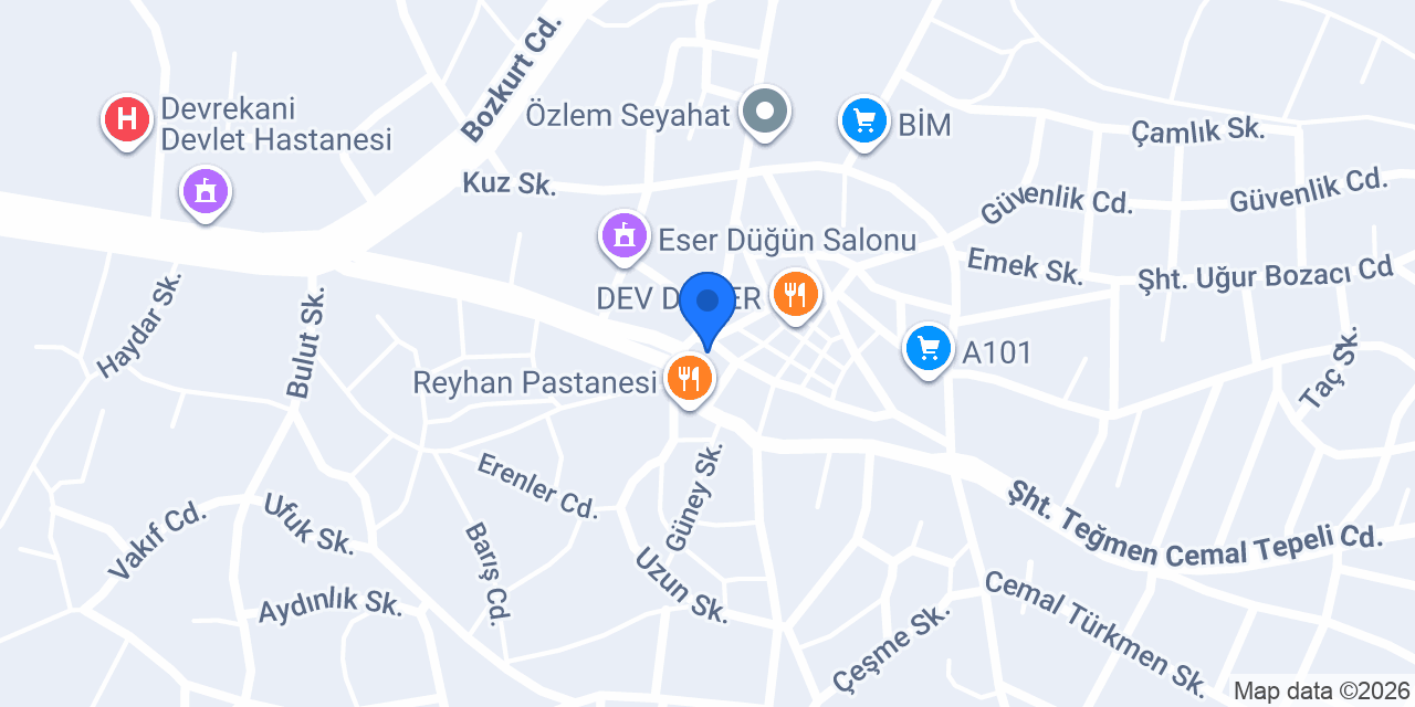Ersoy Eczanesi konumu