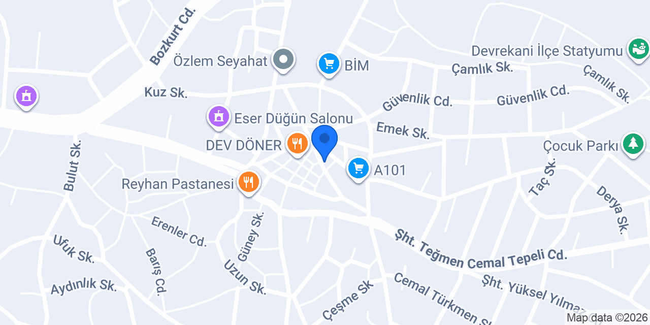 Uğur Market konumu