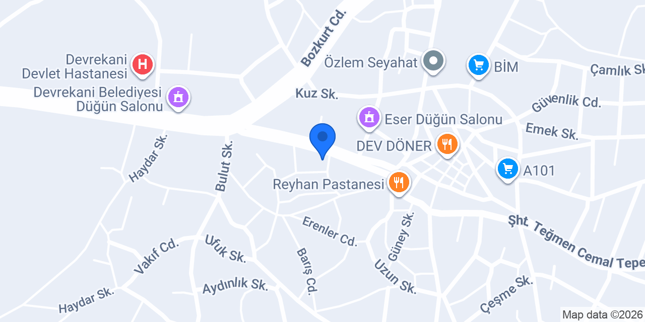 Devrekani Apart konumu
