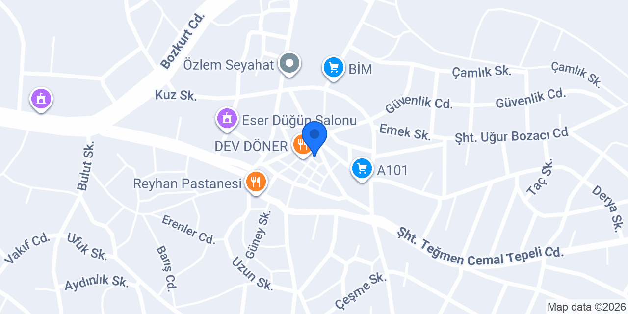 Devrekani Yazıcılar Emlak konumu