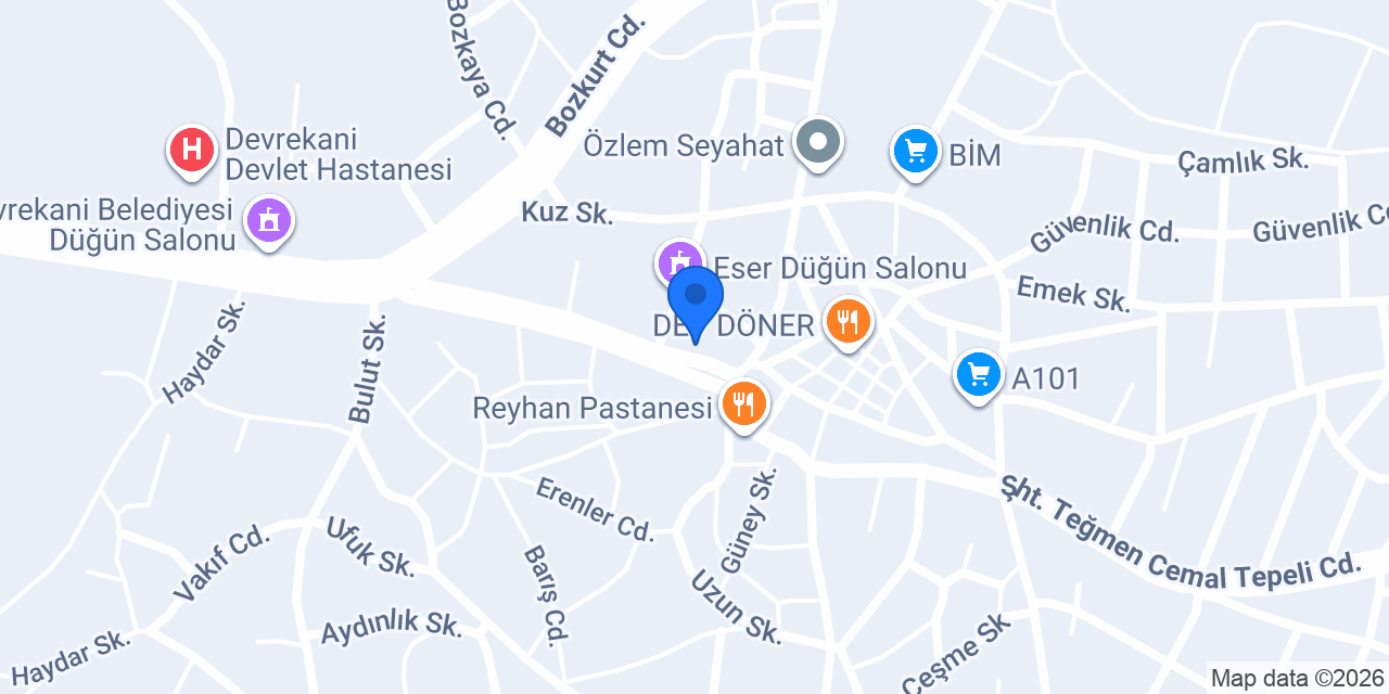 Devrekani Cedide Hanımın Mutfağı konumu