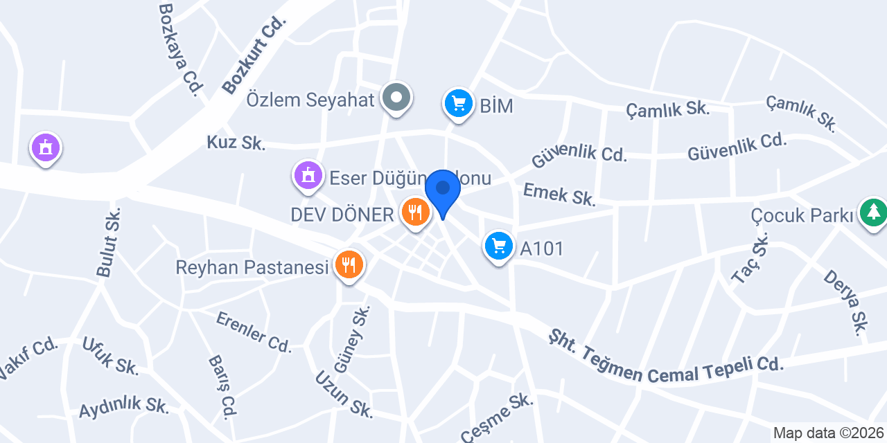 Kadıoğlu Miss Köfte konumu