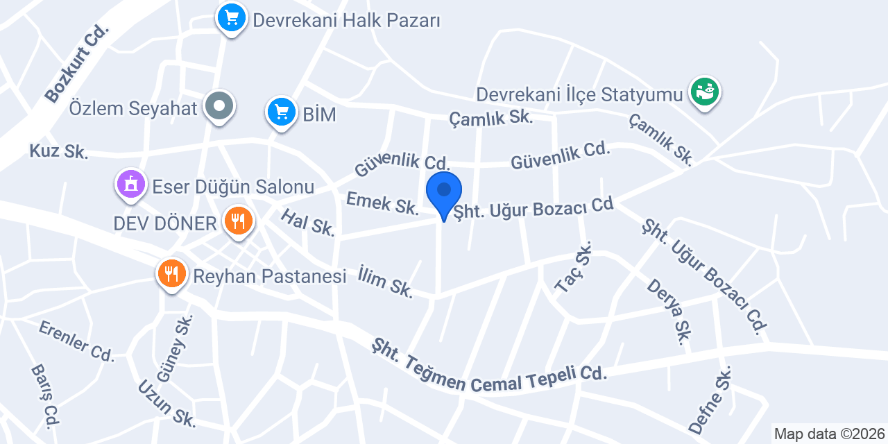 Nimet Ekmek Fırını konumu