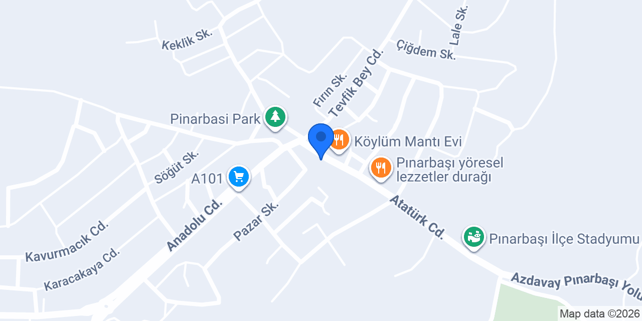 Ata Kuyumculuk konumu