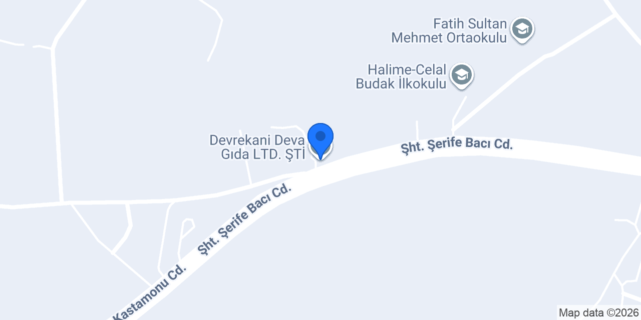 Devrekani Deva Gıda LTD. ŞTİ konumu