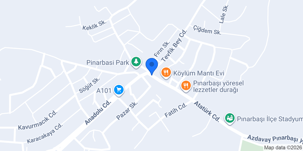 Hilal Market konumu