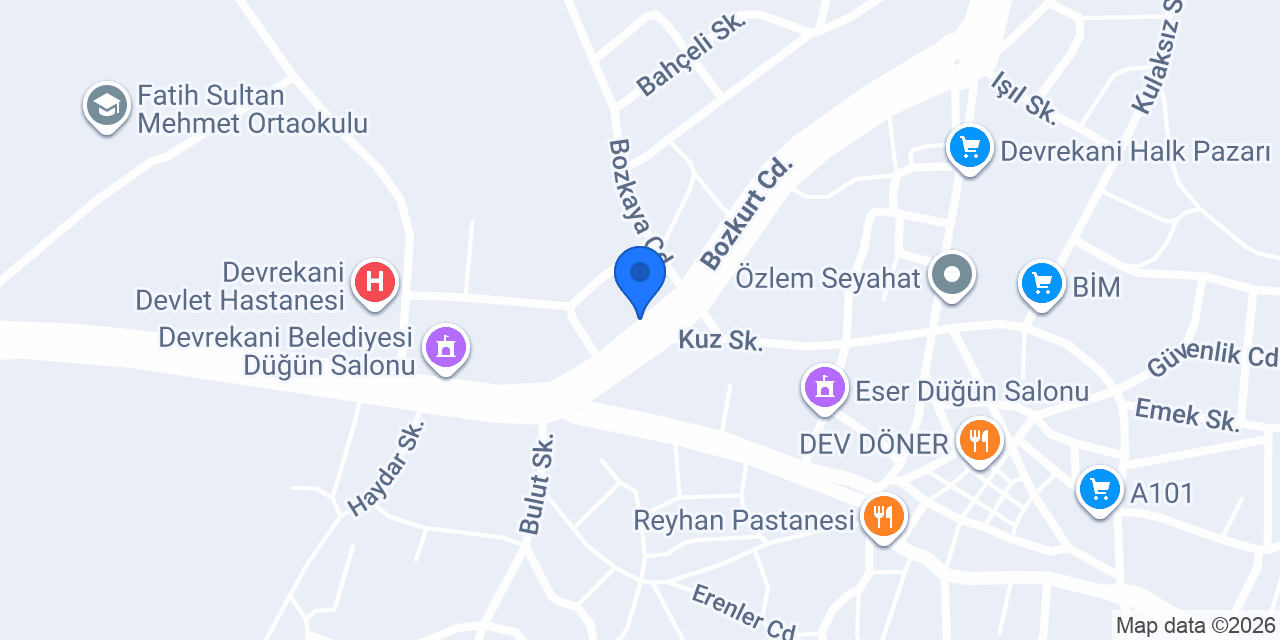 Güney Mobilya konumu
