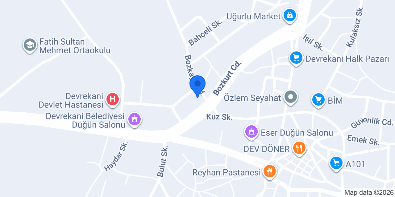Devrekani Sosyal Dayanışma Ve Yardımlaşma Vakfı konumu