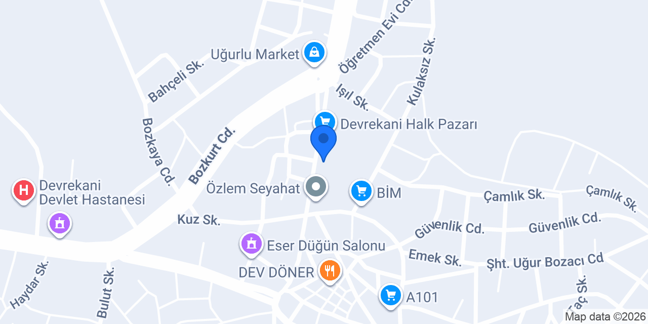 ALİ ÇELİKER HIRDAVAT konumu