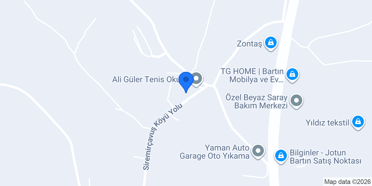 Pelenkoğlu Bartın Nakliyat Depo konumu