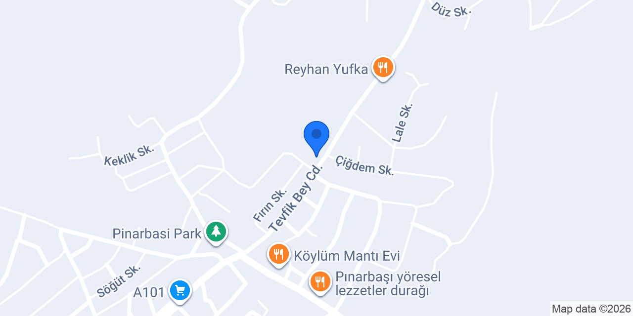 Aksu Mermer ve Pvc konumu