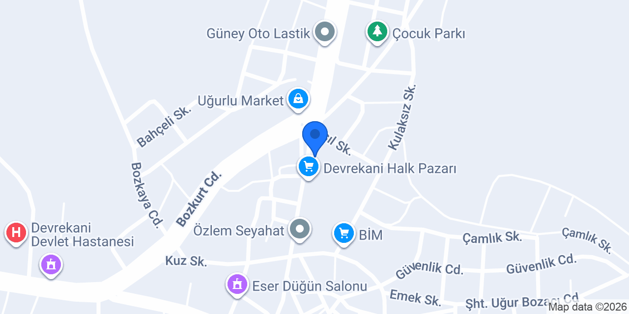 Küllüoğlu inşaat Ltd sti konumu