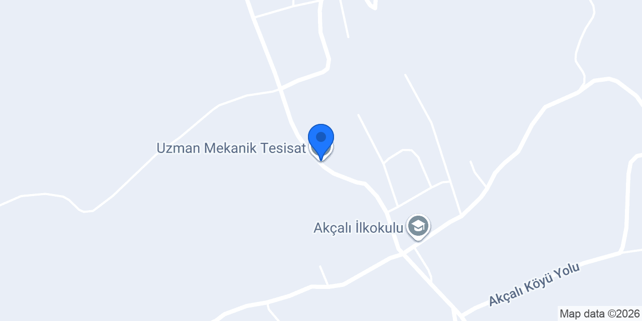 Uzman Mekanik Tesisat konumu