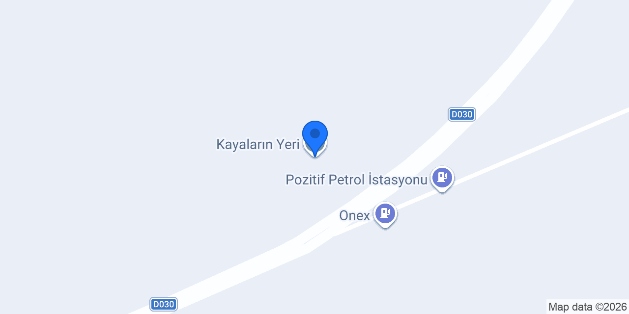 Kayaların Yeri konumu
