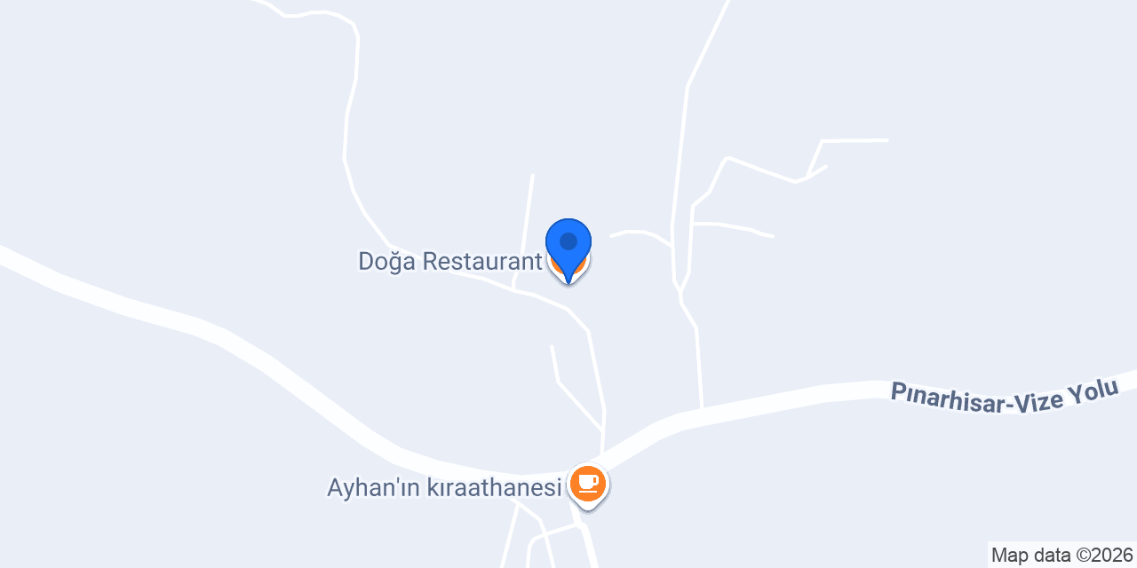Doğa Restaurant konumu