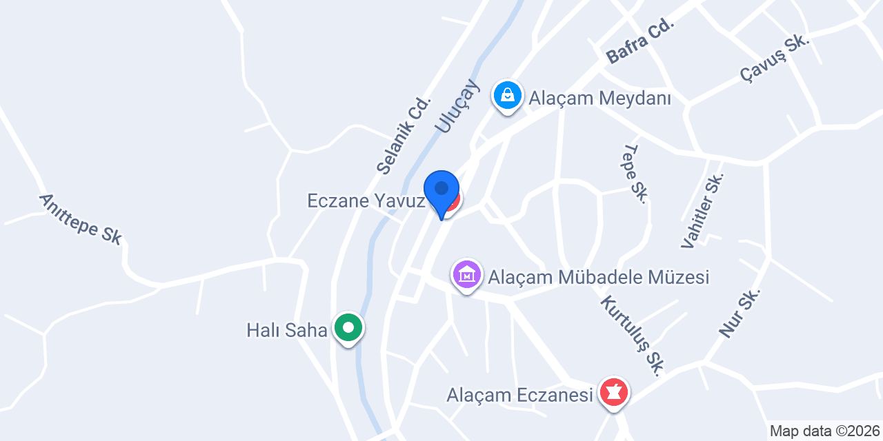 Alaçam Noterliği konumu