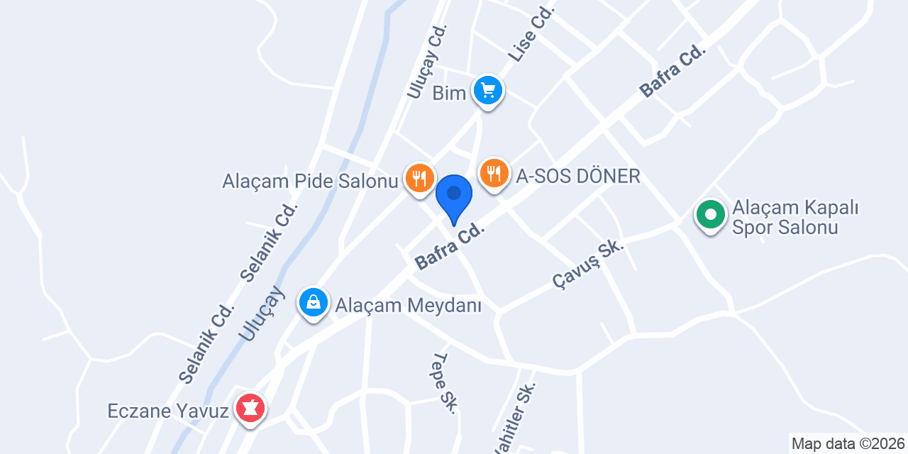 Zalikuş Pastanesi konumu