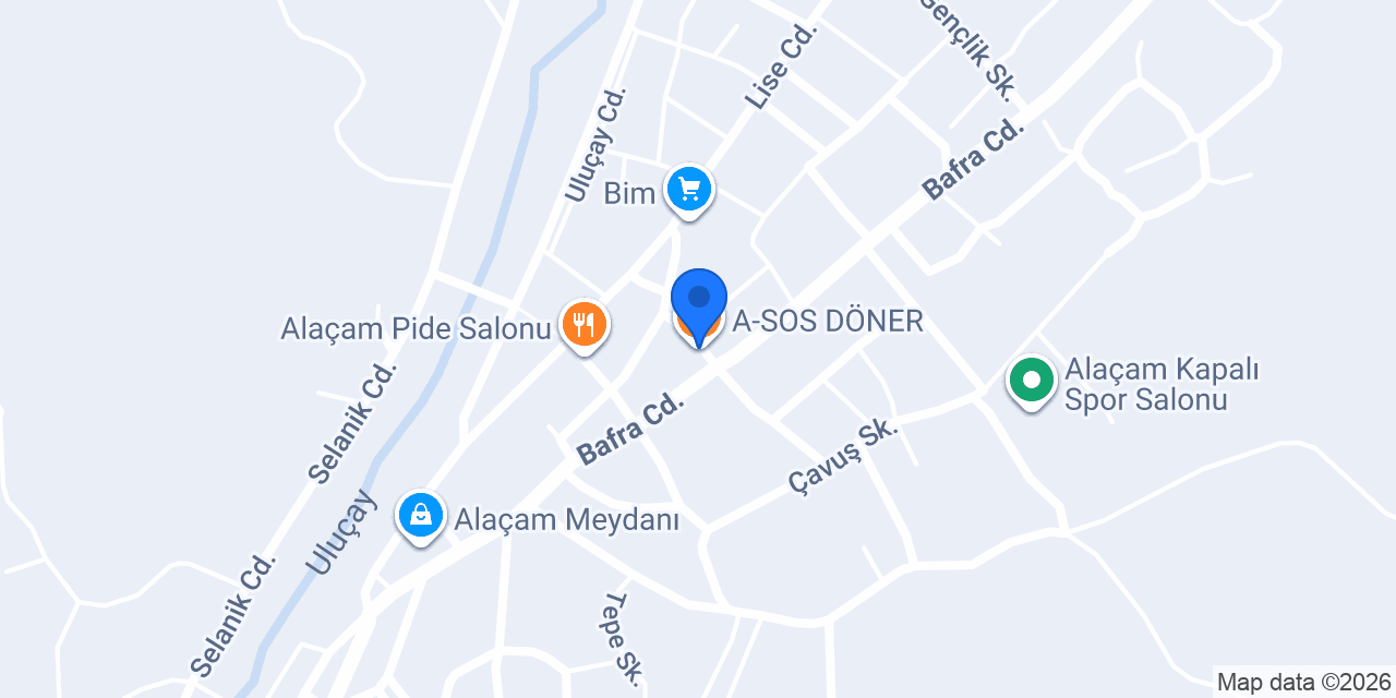 A-SOS DÖNER konumu