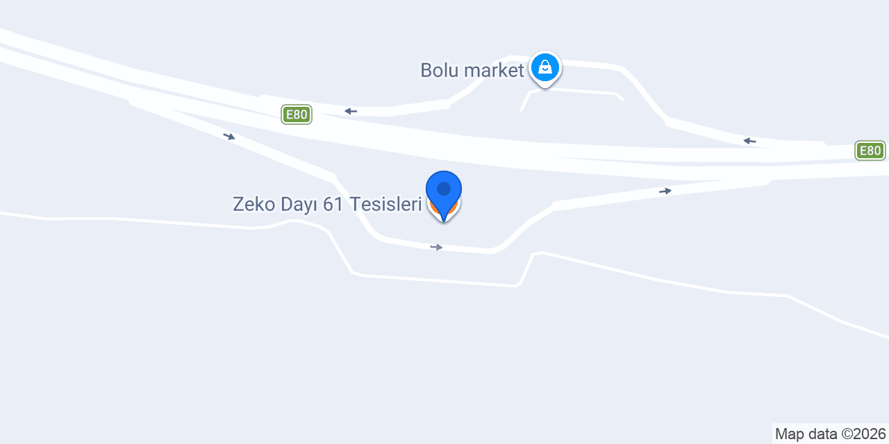 Zeko Dayı 61 Tesisleri konumu