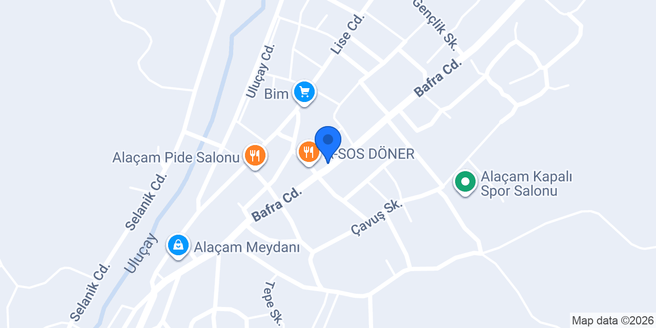 Karadeniz Av Malzemeleri konumu