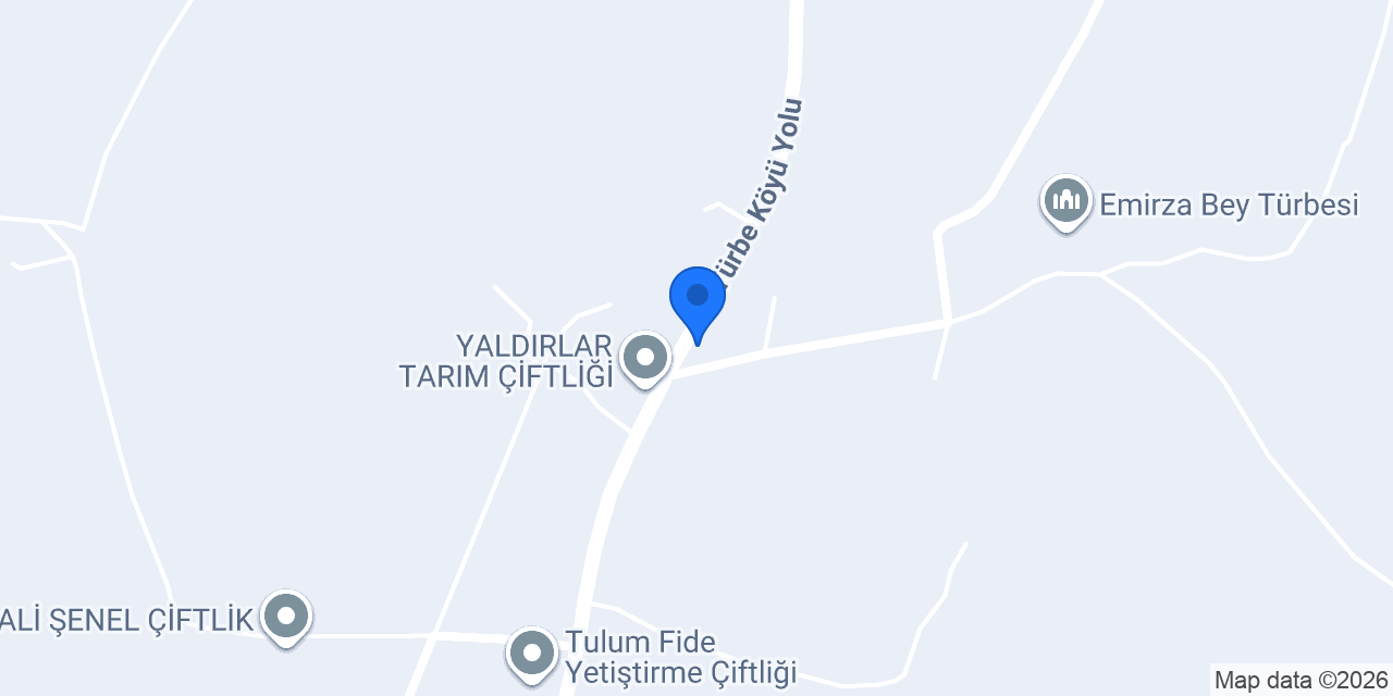 Tulum Büyükbaş Çiftliği konumu