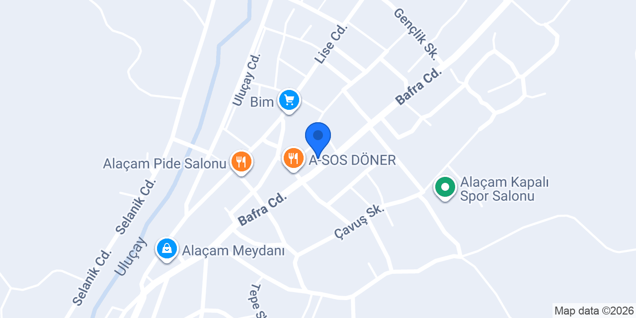 EVİLLA AVM ALAÇAM ŞUBE konumu