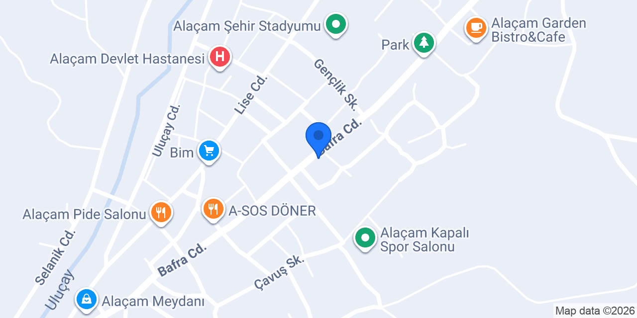 Tosun Ticaret konumu