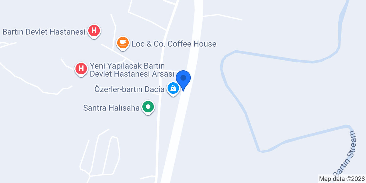 Bartın Sürücü Kursu konumu