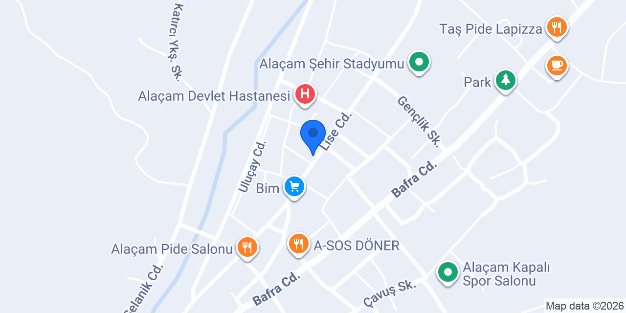 Gülşah Eczanesi konumu