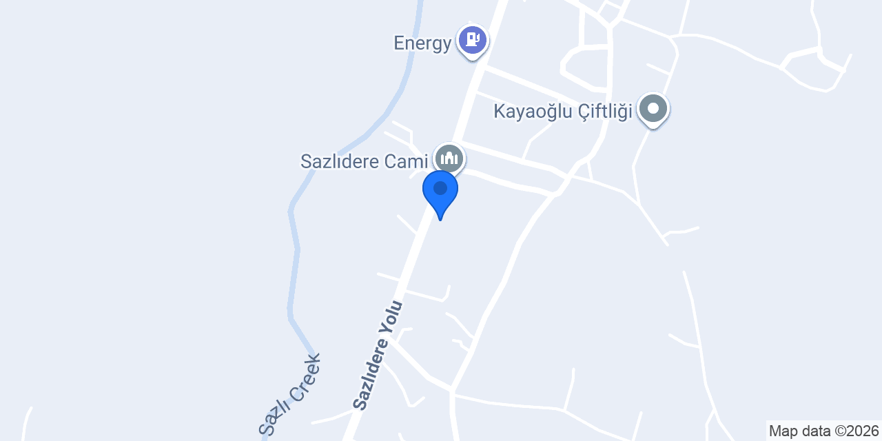 Sazlıdere İlkokulu konumu