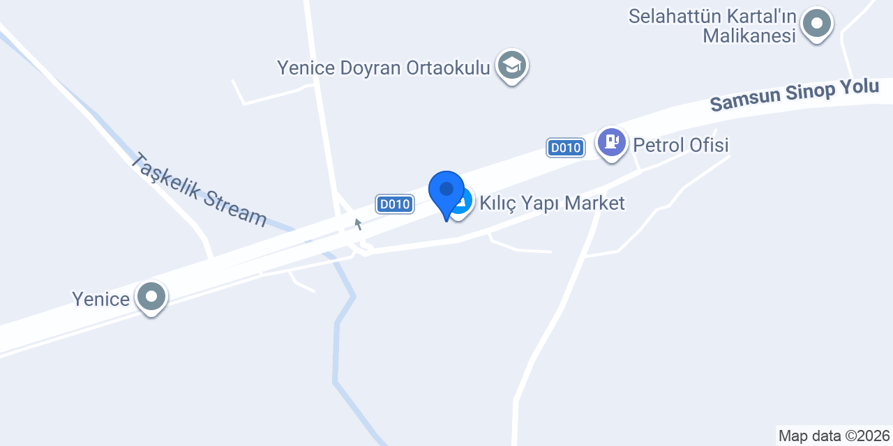 Kılıç Restaurant konumu