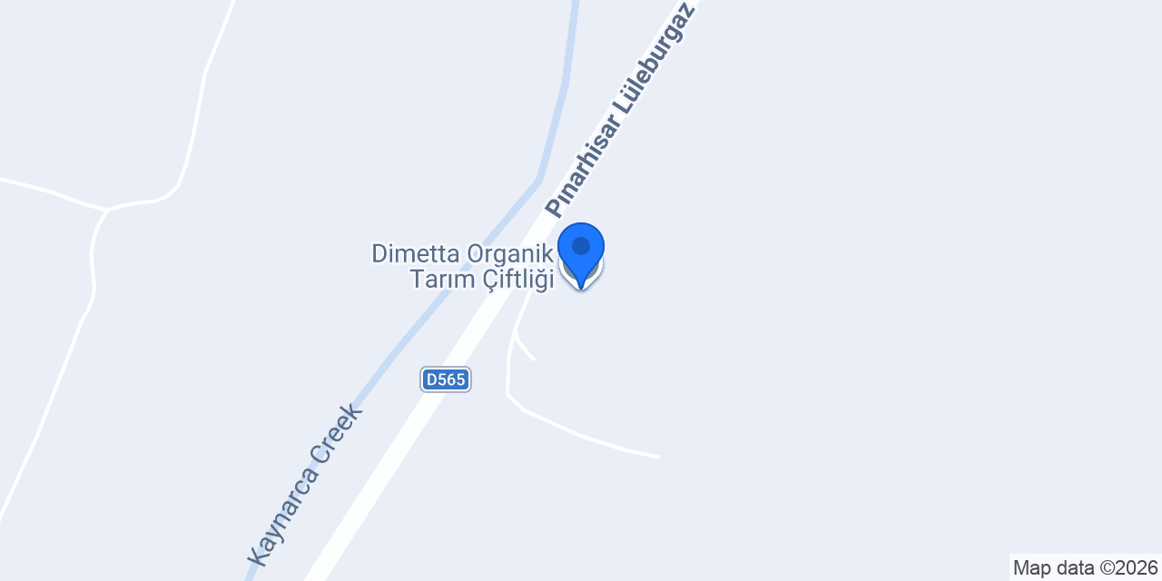 Dimetta Organik Tarım Çiftliği konumu