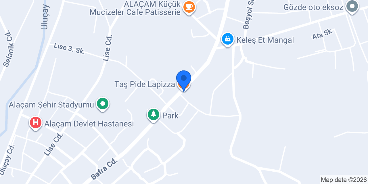Taş Pide Lapizza konumu